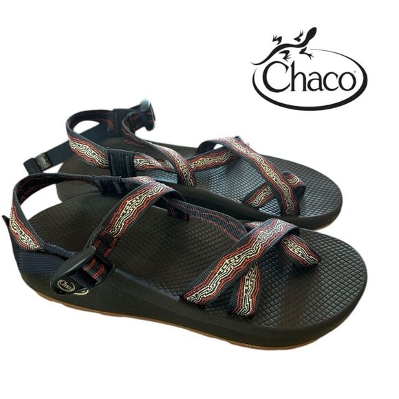NEW Chaco Men's Z/ Cloud 2 Tri Navy Sport Sandals 10 - Picture 1 of 6